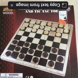 Checkers And Tic Tac Toe