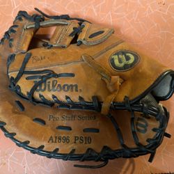 Wilson First Base Glove  Pro Staff American Tanned 