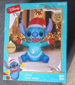 Inflatable stitch christmas
