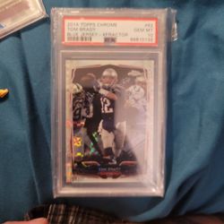 2014 Topps Chrome. Tom BRADY. blue Jersey Xfractor