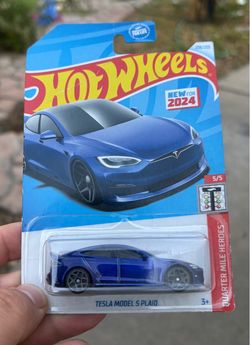 Hot Wheels Tesla Model S Plaid 2024