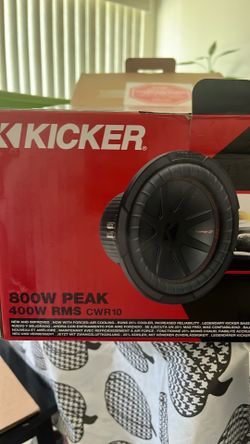 Kicker 10inch subwoofer