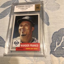 Wander Franco 2022 Tops Rookie Card