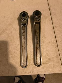 Snap On tools vintage 1/2 drive ratchet....$80 dollars each