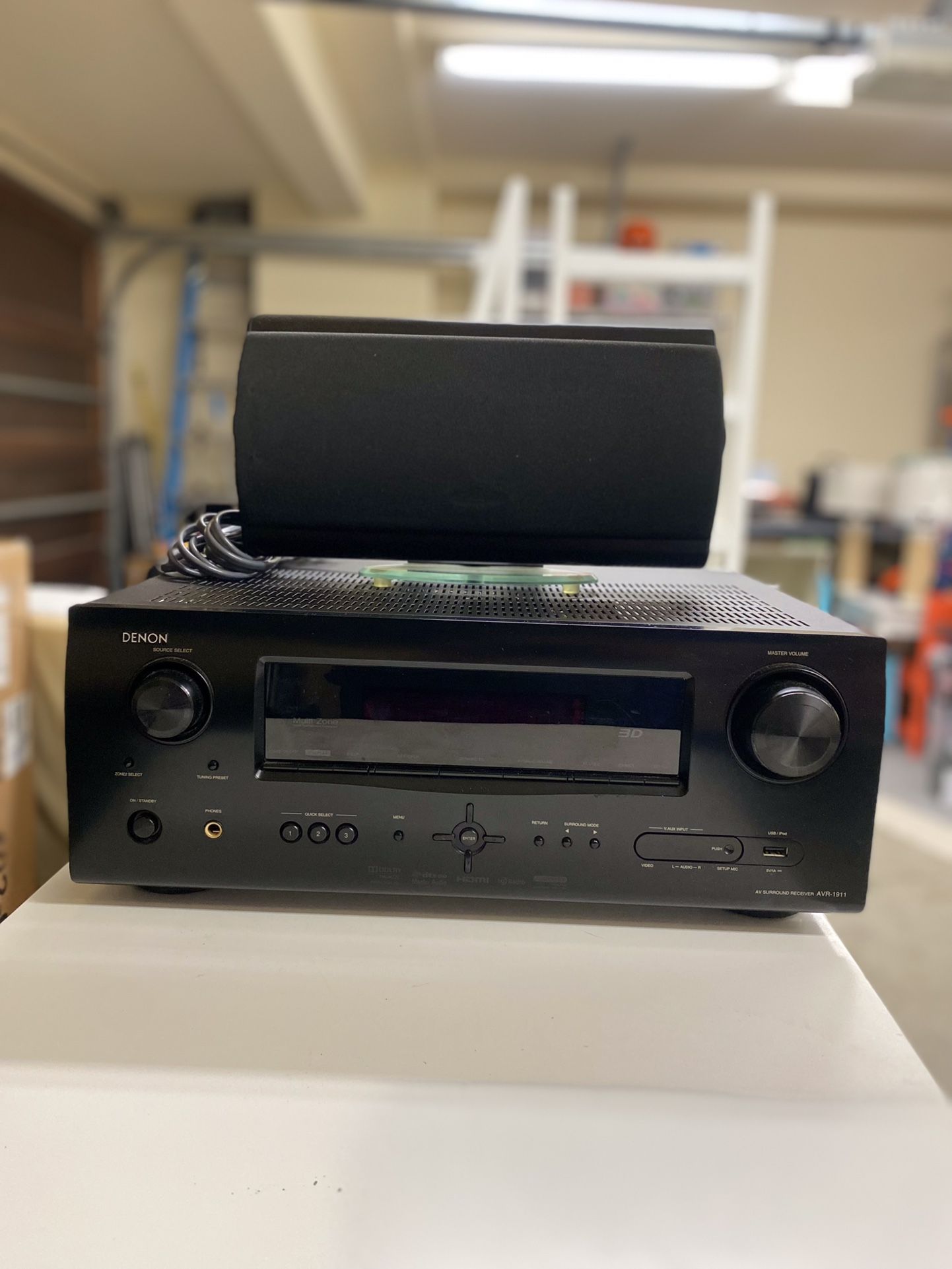 Denon AVR-1612 5.1 Channel AV Home Theater Receiver+ Energy-Speaker