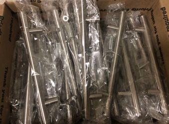Brand New 6 inches or 8 inches Handles  Brush Nickel Finish