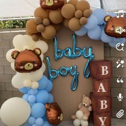Teddy bear Baby Shower Decoration 