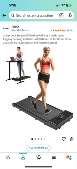 Under Desk Treadmill