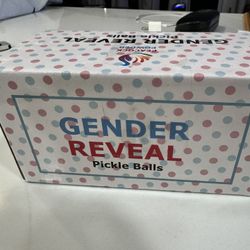 Gender Reveal Pickleballs