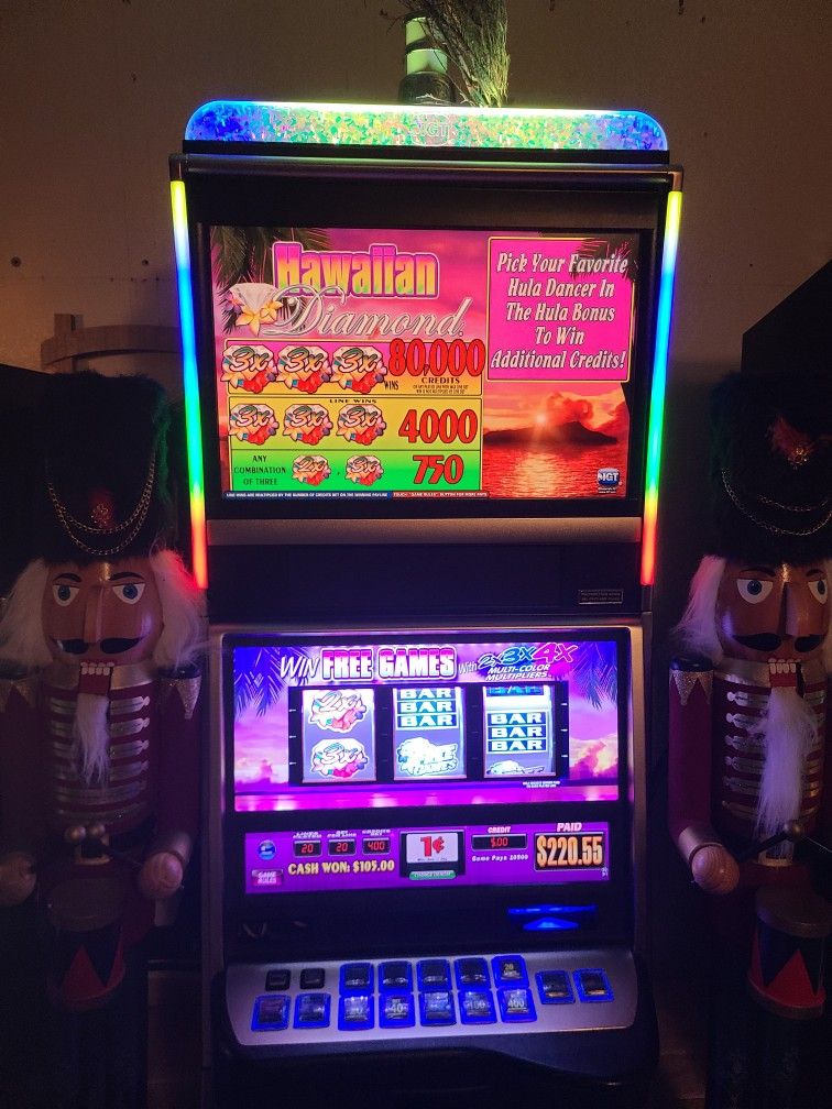 !!!IGT Hawaiian Diamond Slot Machine!!!