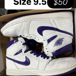 Jordan retro 1s size 9.5 men