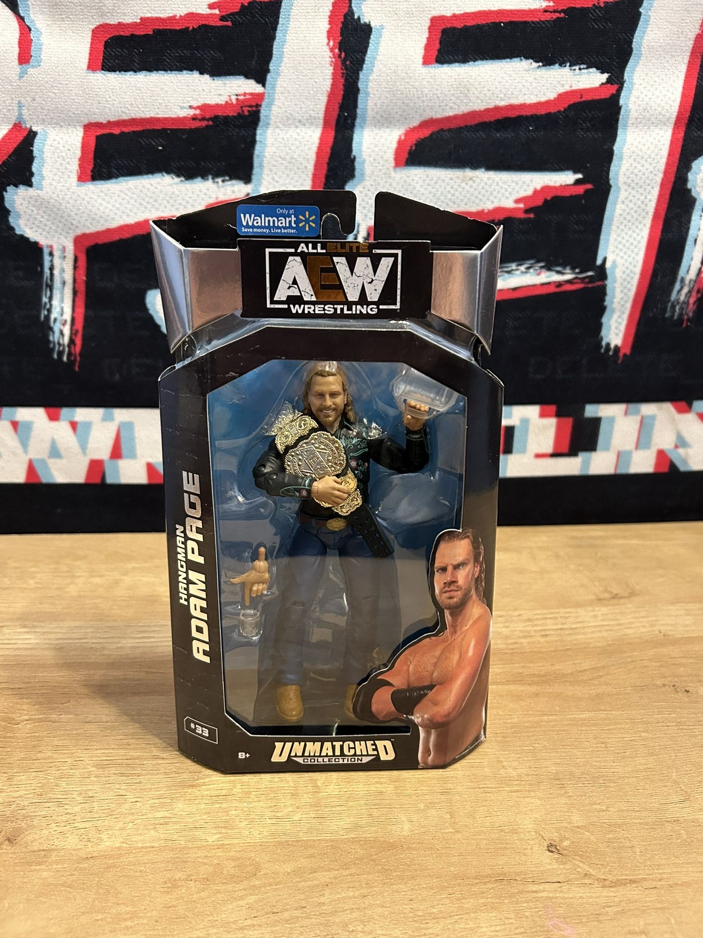 AEW Unmatched Walmart Exclusive Hangman Adam Page