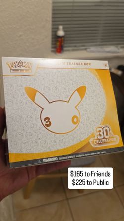 Pokemon 30th Anniversary Celebration ETB