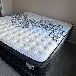 🔷️King Size Pillow Top Mattress 12" Thick 