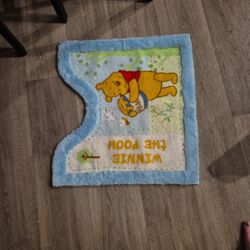 Winnie The Pooh Toilet Rug
