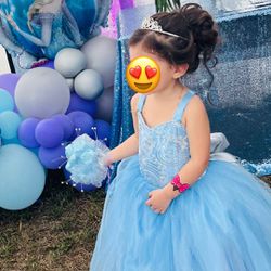 For 3 Year Old Blue Dress 