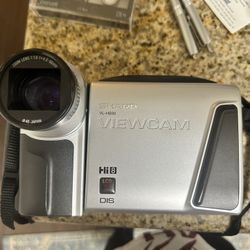 Vintage Sharp Viewcam Hi8 Camcorder VL-H880 – Complete Kit + Sealed Tapes – Works 