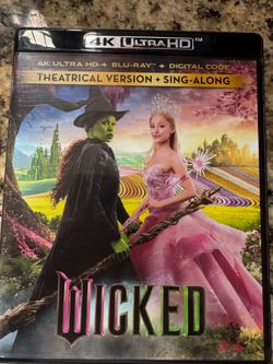 Wicked 4K UHD + Blu Ray
