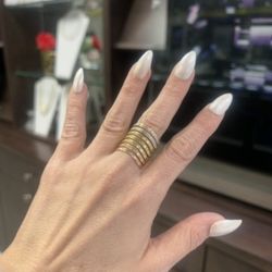 Ring Tricolor 14k.