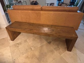 Solid Wood Bench – 65” Long