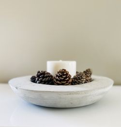 Je t’M Deco Cement Table Bowl