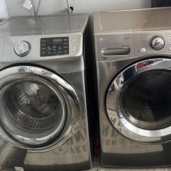 Front Loading Steam Washer & Dryer 