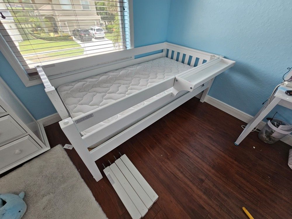 Kids Bed W/ Mattress 