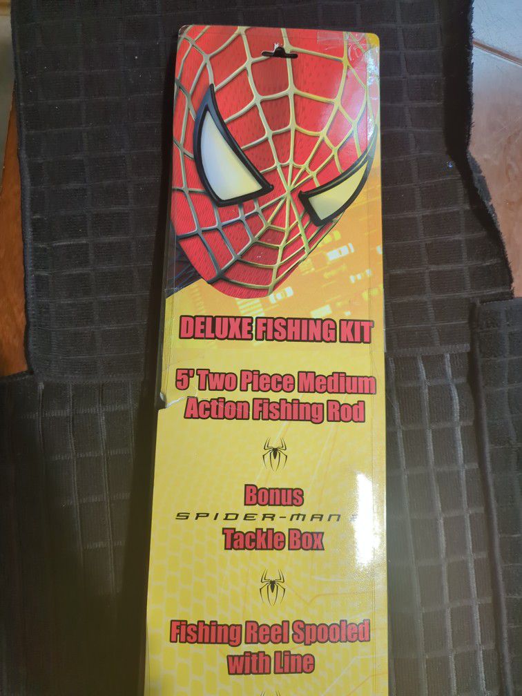 Spiderman Fishing Kit for Sale in Spring, TX - OfferUp