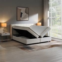 Mega Sale! Arkansas Collection Queen Bed w/Storage- Available in 2 sizes- No mattress required Now 1489.00 Free Delivery 🚚 
