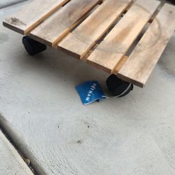 Small Plant Stand With Wheels 