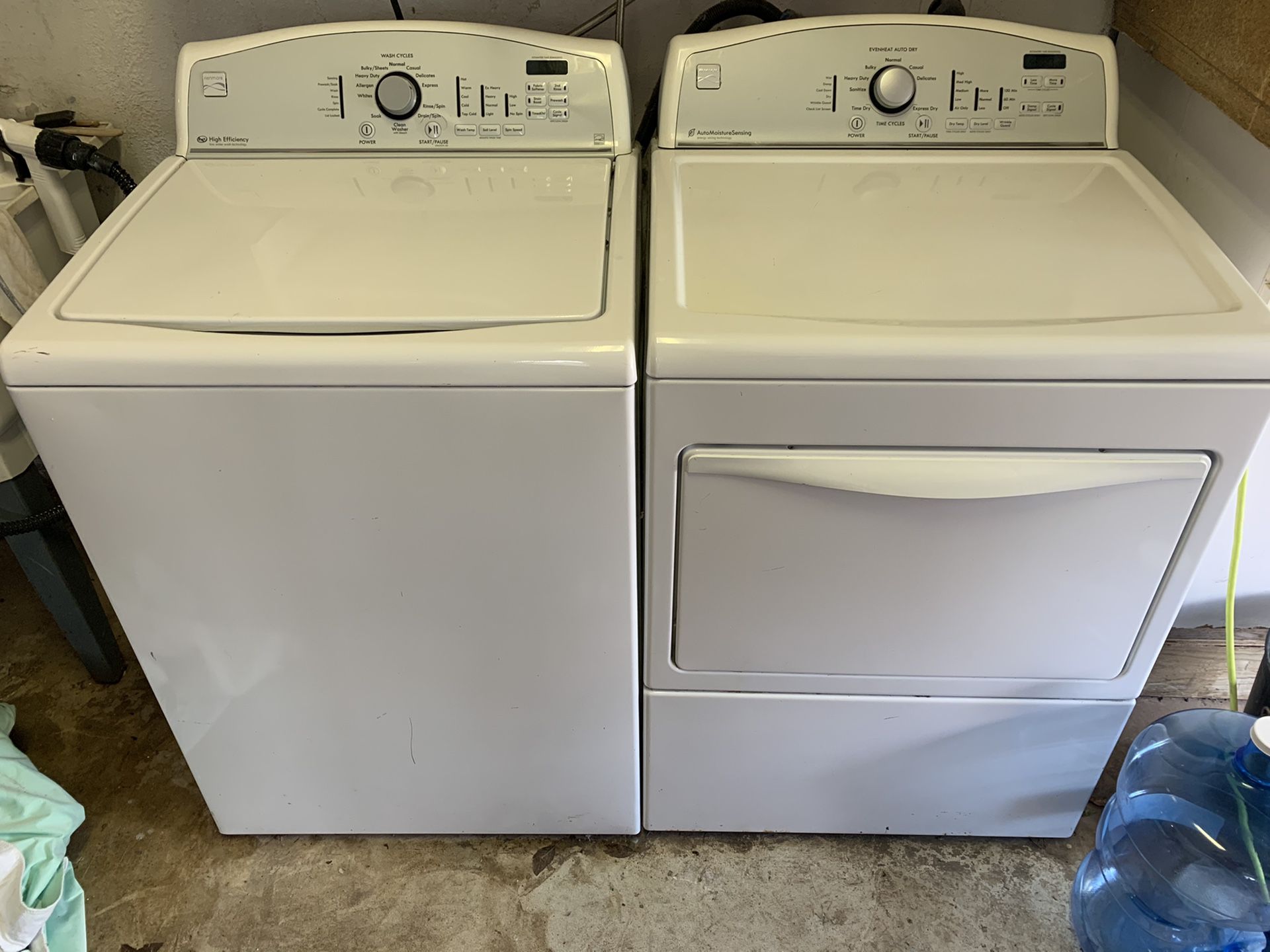 Kenmore Electric washer and dryer
