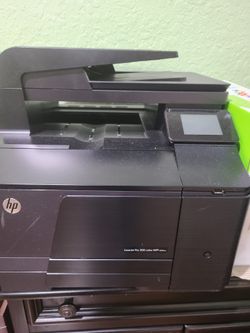 Laser Printer  Pro 200 Color With Cartridges 