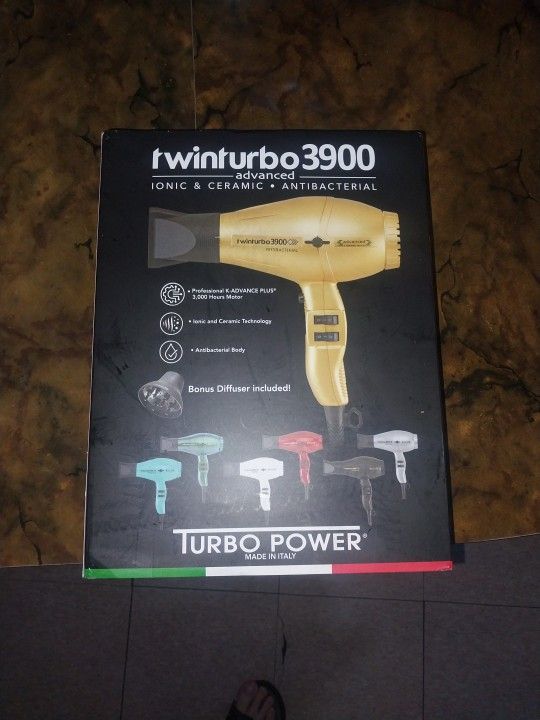 Twinturbo 3900 advanced Ionic and Ceramic..Antibacterial ...Brand New  