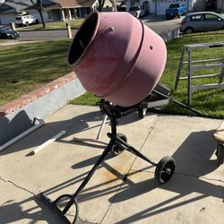 Portable Concrete Mixer, Electric Cement Mixer, 