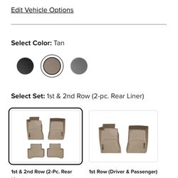 Weathertech Mercedes Floor Liners C-class