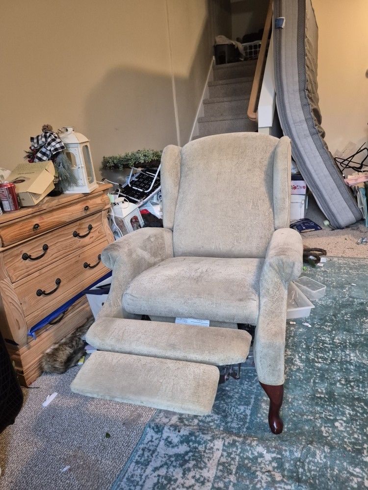 Sage Green Recliner
