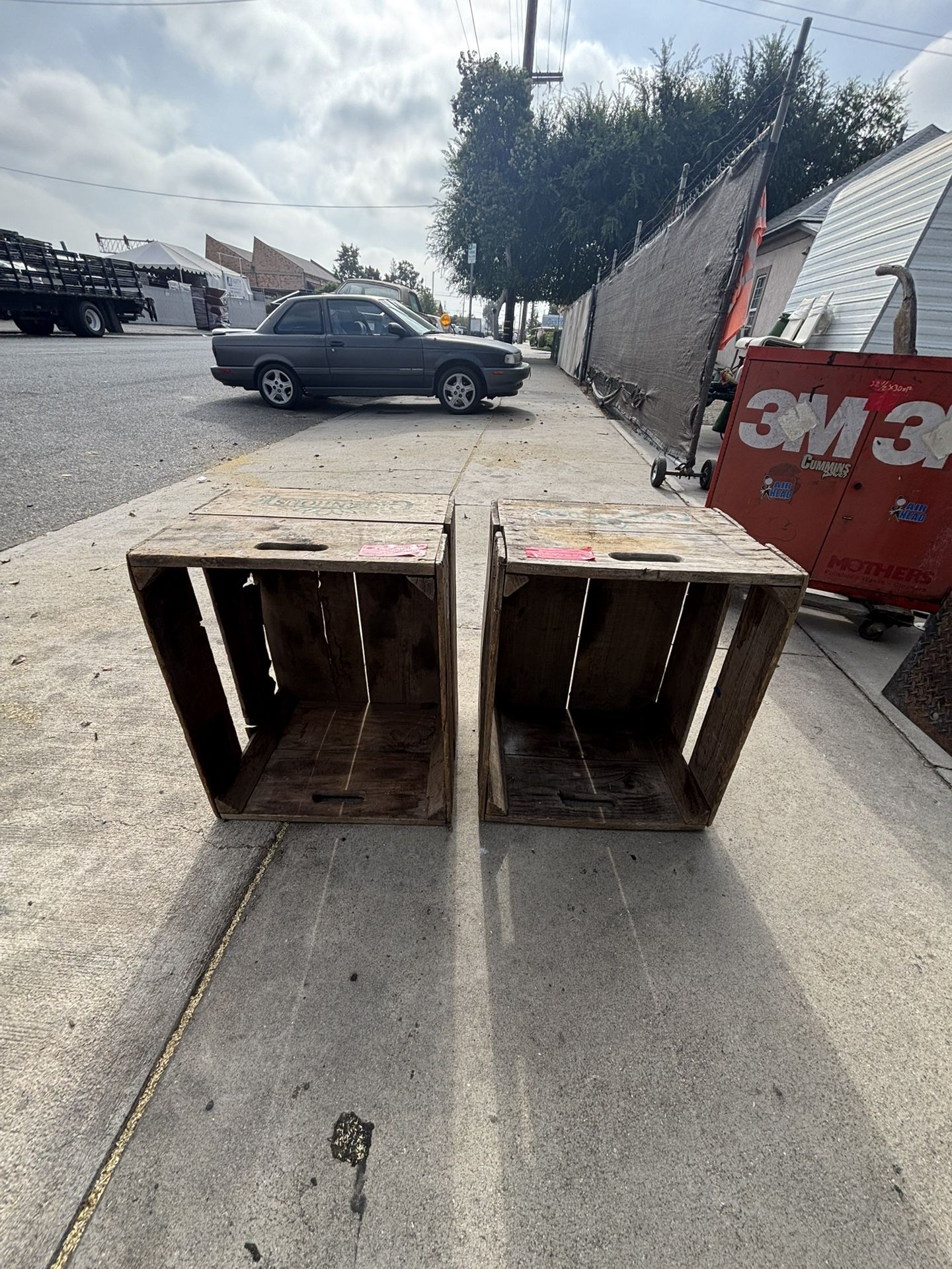 Vintage Wooden Crates