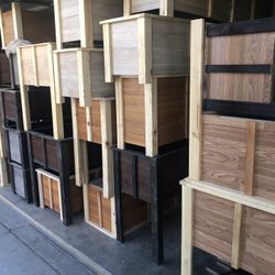 Wood Planters Box Garden Bed Raised Pots