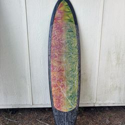 7’4” Hybrid “funboard” Style Surfboard 