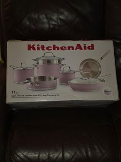 KitchenAid 11-Piece Stainless Steel Cookware Set