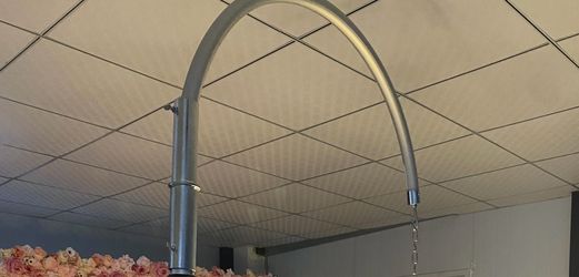 Chandelier curved hook