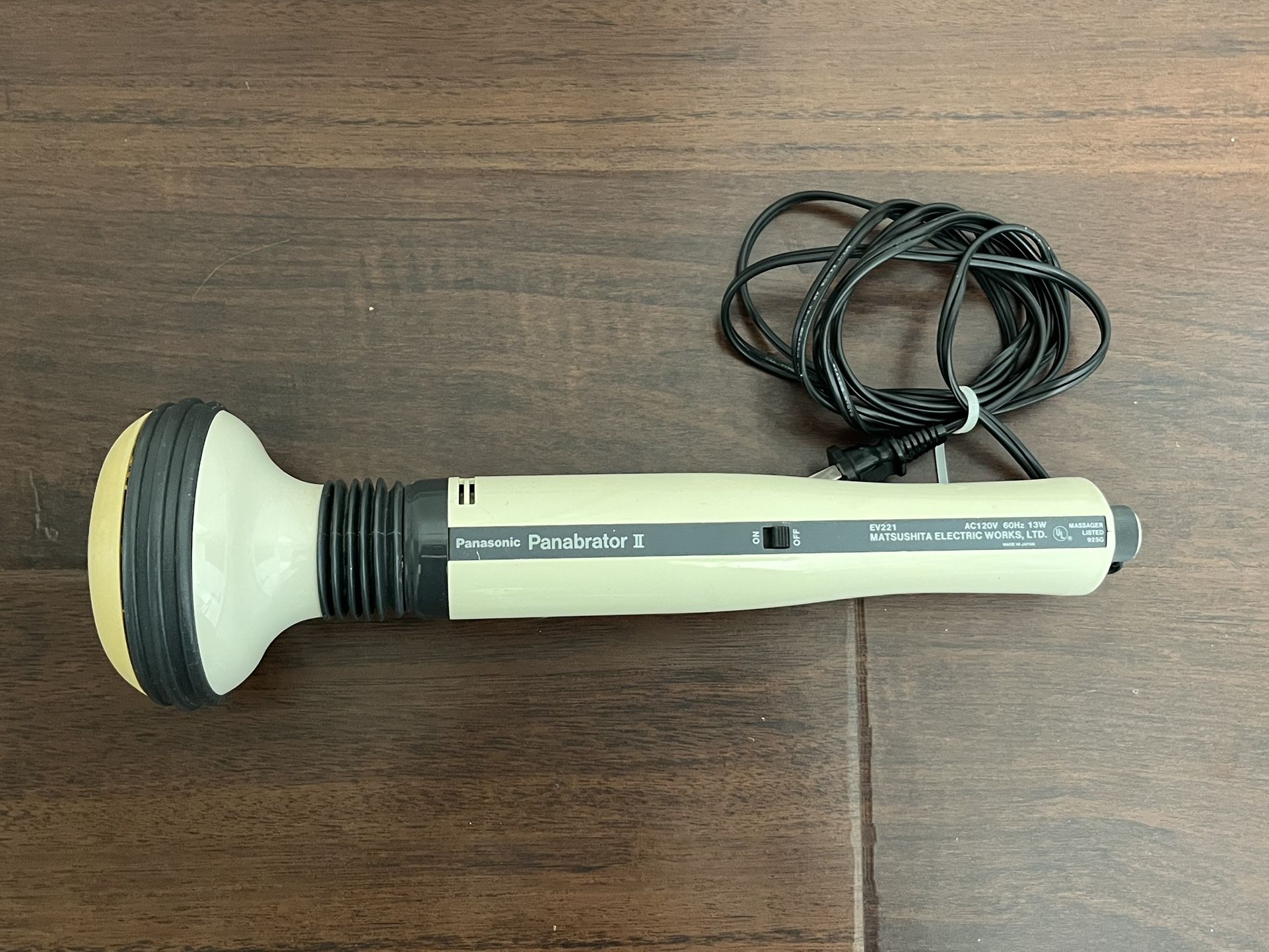 Panasonic Panabrator II EV221 Massager Variable-Speed