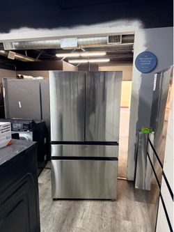 🔥SAMSUNG BESPOKE 4-DOOR REFRIGERATOR WITH BEVERAGE CENTER AND ICE MAKER🔥