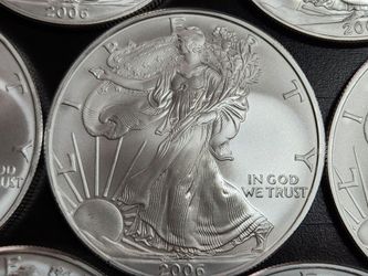American Silver Eagles 1 Troy Ounce .999 Fine Silver