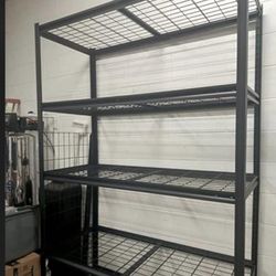 Sturdy Metal Garage Shelves NEW 