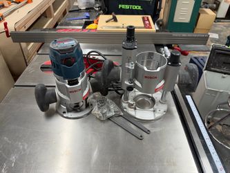 Bosch MR23EVS 2.3 HP Router – Fixed & Plunge Bases