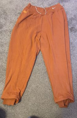 Nike Orange Sweat Pants