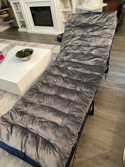 Folding Camping Cots & Folding Chaise Lounge Chair Indoor Outdoor