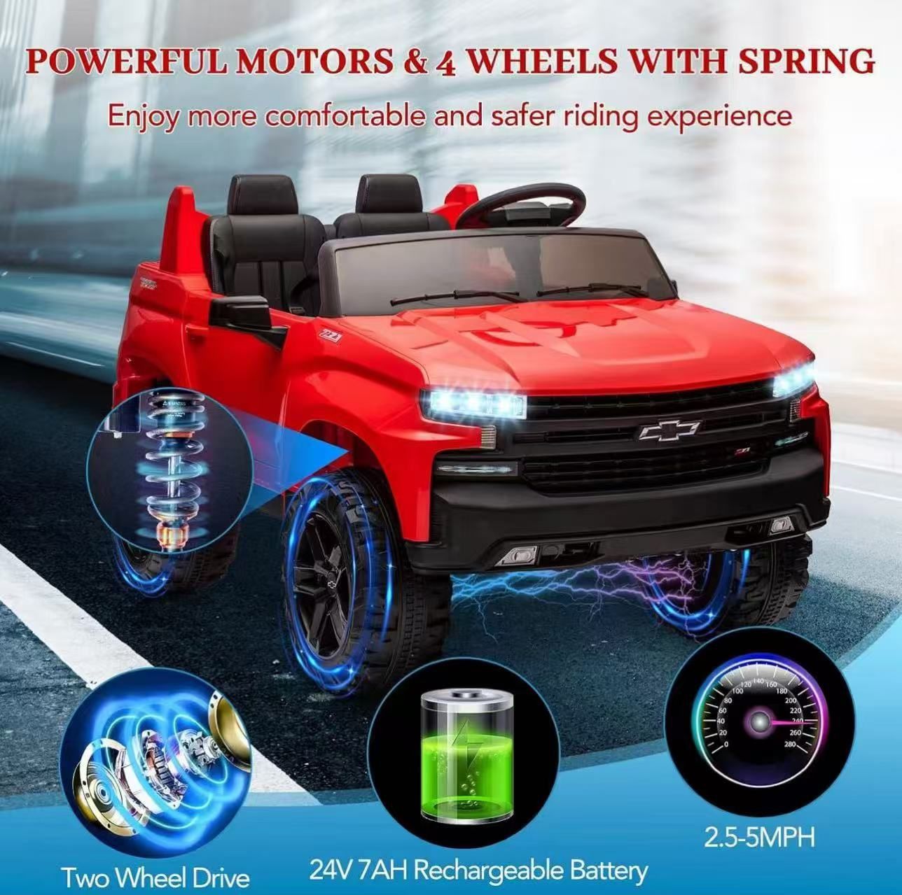 24V 2-Seater Truck