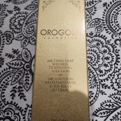 OROGOLD COSMETICS 24 K DEEP WRINKLE TIGHTENING SOLUTION - NEW $ 